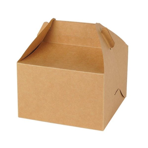 Kraft Paper Box with Handle - 12x18x18 cm (1 pcs)