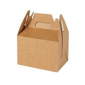 Kraft Paper Box with Handle - 10x14x10 cm (1 pcs)