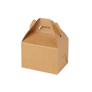 Kraft Paper Box with Handle - 8x11x9 cm (1 pcs)