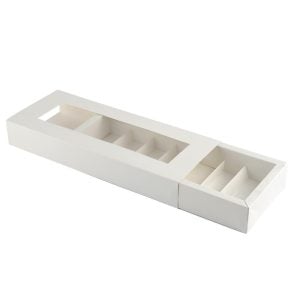 White Rectangular Box - 35 x 14 x 5cm (1 pcs )