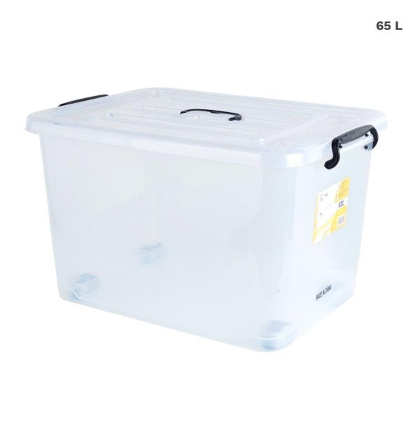 Rectangular Plastic Storage Box - 65L (1 pcs)