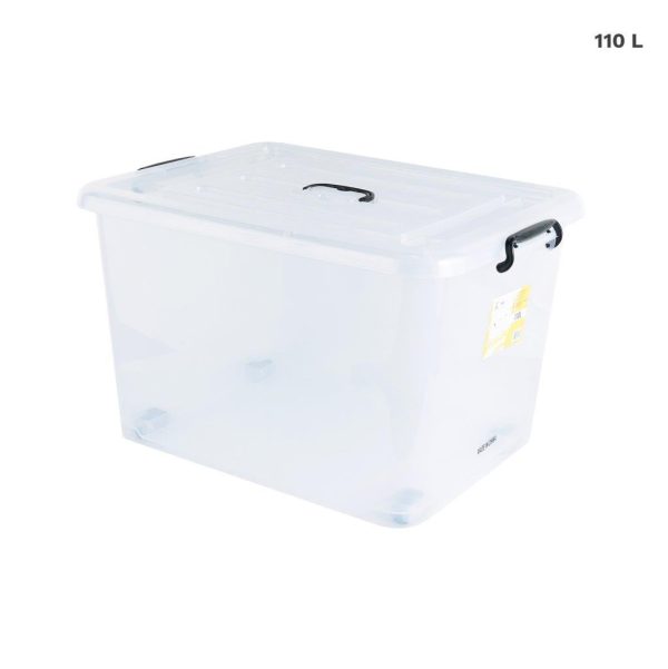 Rectangular Plastic Storage Box - 110 L (1 pcs)