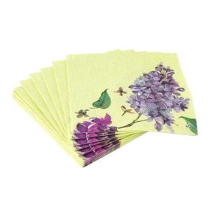 Sweet Butterfly Napkins - 40×40 cm (12 pcs)