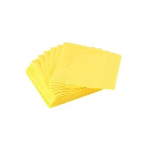 Brilliant Yellow Napkins 3ply - 24×24 cm (20 pcs)