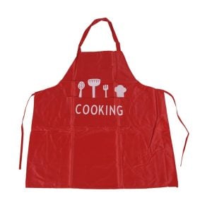 Kitchen Waterproof Apron - Red