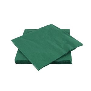 Duni Napkins Dark Green 3 ply - 40 × 40 cm (20 pcs)