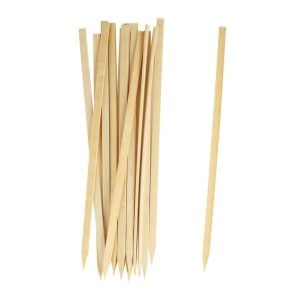 Flat Bamboo Skewers - 30cm (25 pcs)