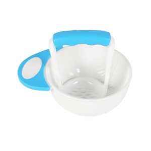 Baby Feeding Bowl with Masher - Blue