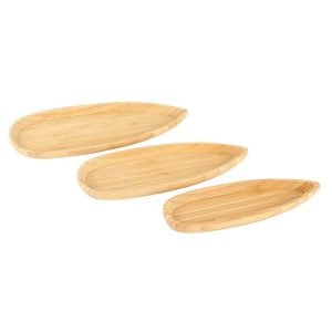 Wooden Tray Set (3 pcs)