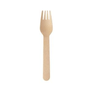 Wooden Fork - 16 cm (50 pcs)