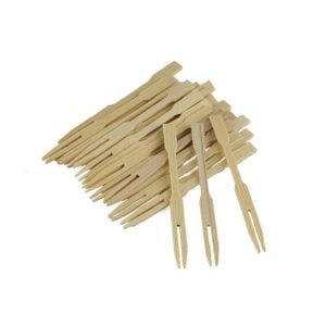 Wooden Fork Picks (100 pcs)