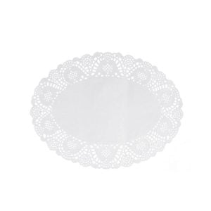 Oval Paper Doilies - 10.5x14 Inch (250 pcs)