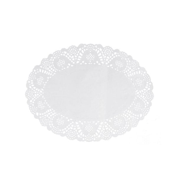 Oval Paper Doilies - 10.5x14 Inch (250 pcs)