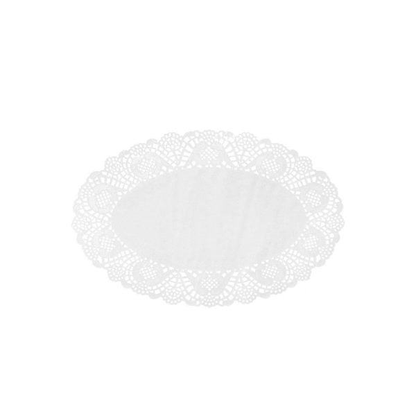 Oval Paper Doilies - 8.5x12.5 Inch (250 pcs)