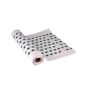 Thick Table Cover Roll 4 Kilo - Green Dots (1 pcs)