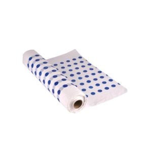Thick Table Cover Roll 4 Kilo - Blue Dots (1 pcs)