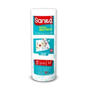 Sanita Table Cover Sufra Matwiya Daily Large - 40 sheets (1 roll)