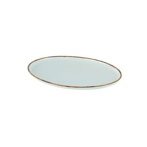 Porcelain Small Oval Plate - Light Blue (1 pcs)