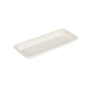 Biodegradable Rectangular Tray - 8×4inch (25 pcs)