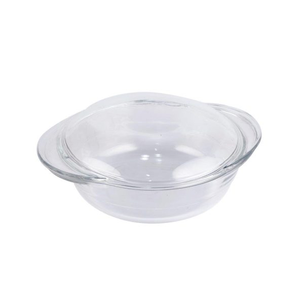 Marinex Clear Glass Casserole - 1.5 ltr