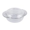 Marinex Clear Glass Casserole - 1.9 ltr