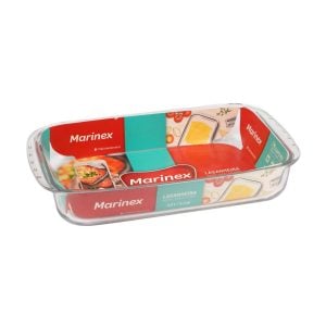 Marinex Rectangular Clear Glass Baking Dish - 5 ltr
