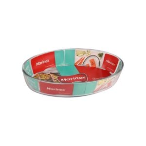 Marinex Oval Clear Glass Baking Dish - 1.6 ltr