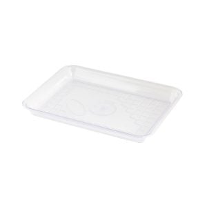 Clear Rectangular Dessert Tray - 21×16 cm (1 pcs)
