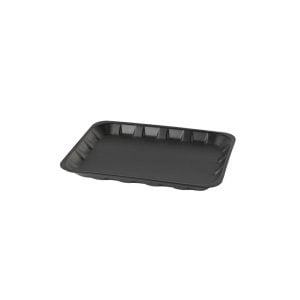 Black Foam Tray Medium - 21x15x3 cm (10 pcs)