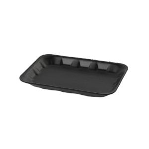 Black Foam Tray X Large - 26x19x3 cm (10 pcs)