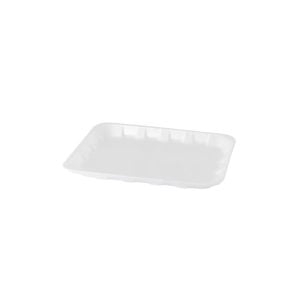 White Foam Tray Medium - 21x15x3 cm (10 pcs)
