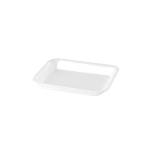 White Foam Tray X Small - 16x12x2 cm (10 pcs)