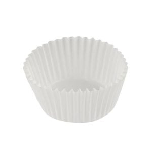 Baking Paper Cups, 11.5 cm - White