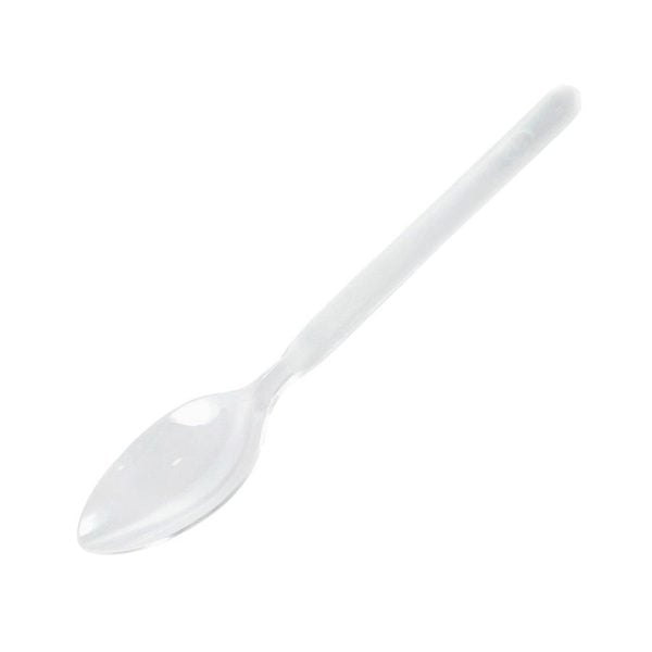 Clear HD Plastic Spoons - Large (100 pcs)