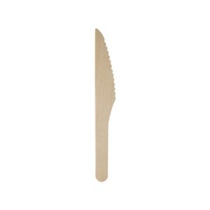 Wooden Knife - 16.5 cm (50 pcs)