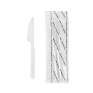 Clear Plastic Knife - 17 cm (25 pcs)