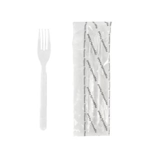 Clear Plastic Fork - 17 cm (25 pcs)