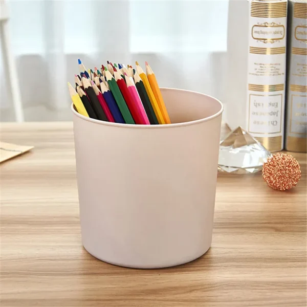 Mini Waste Bin Desktop Home Garbage Basket Table Trash Can Swing for Home Office Table Trash Can Small Waste Bin Office Supplies 3