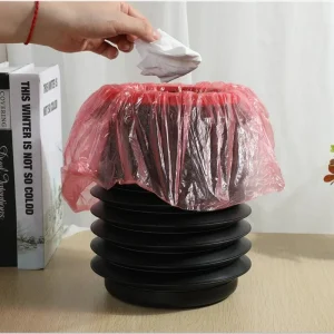 4L Foldable Car Multifunctional Telescopic Waste Bins Storage Bucket with Lid Portable Trash Can Household Kitchen Car Supplies 1