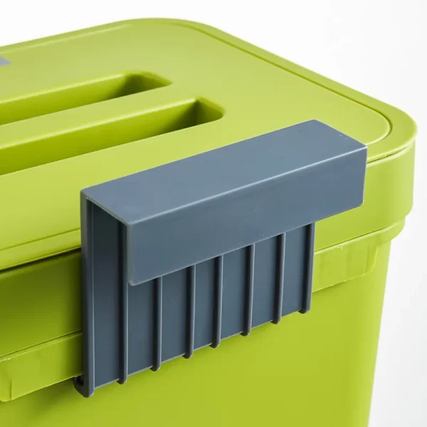 5L 4 Colors Hanging Trash Can With Lid Under Sink For Kitchen Food Waste Bin Compost Bin Wall Mounted Storage Bucket Garbage Bin 5