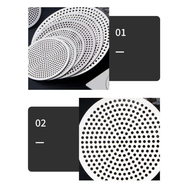 304 stainless Hair Filter Floor drain pad Tool Bathroom Accessories Shower Drain Cover  Drains Cover Sink Strainer 5