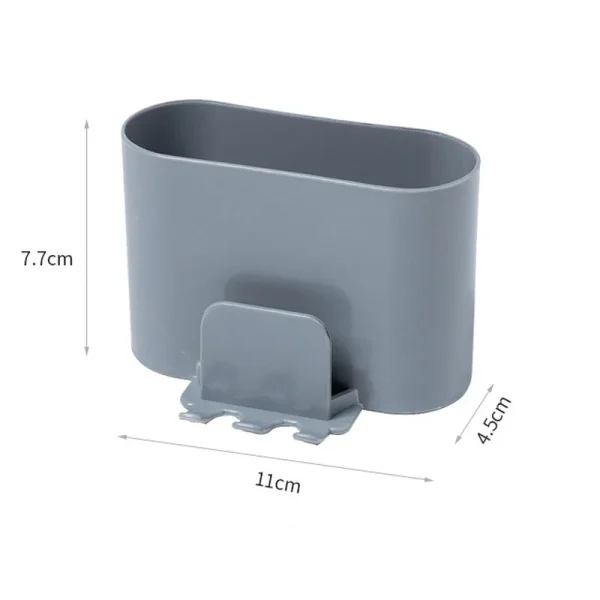 Bathroom Toothbrush Toothpaste Holder Wall Mounted Shaver Hanger Hook Cup Storage Rack Comb Cleaning Cream Organizer Holder 6