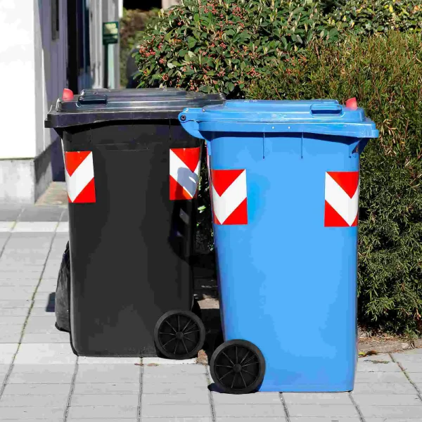 2PCS Small Trash Can Replacement Plastic Garbage Can Wheels Garbage Container Accessories Waste Bin Spare Parts 4