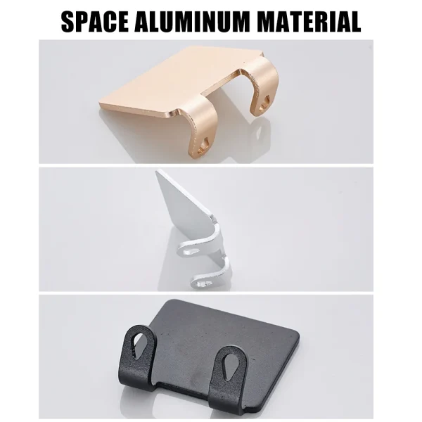 1/2/3PCS Punch Free Shaving Razor Holder Men Shaving Shaver Storage Hook Wall Shelf Bathroom Razor Rack Wall Kitchen Accessories 3