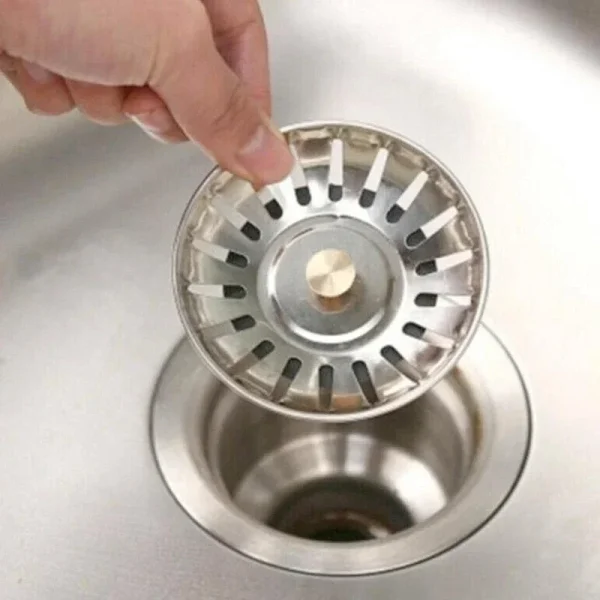 Stainless Steel Pool Bathtub Hair Catcher Stopper Bathroom Sink Strainer Waste Sink Filter Plug Kitchen Sink Accessories Tools 4