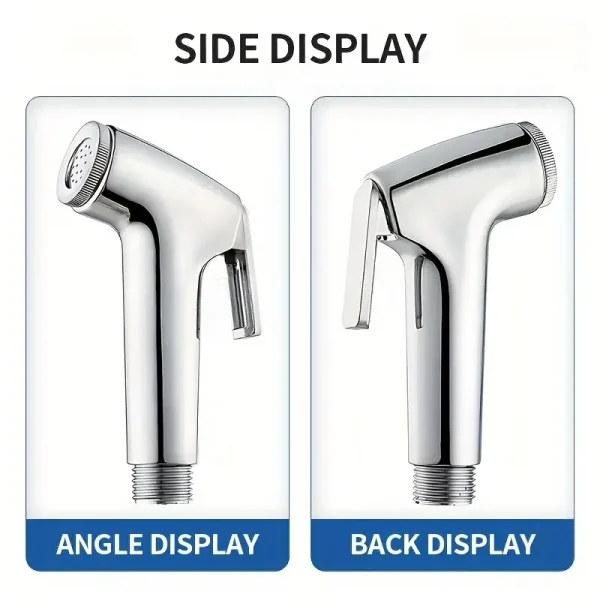 Bathroom Accessories 1 piece set Household Handheld Shower Set Toilet Spray Gun Toilet Booster Flusher Nozzle Handheld Spray Gun 3
