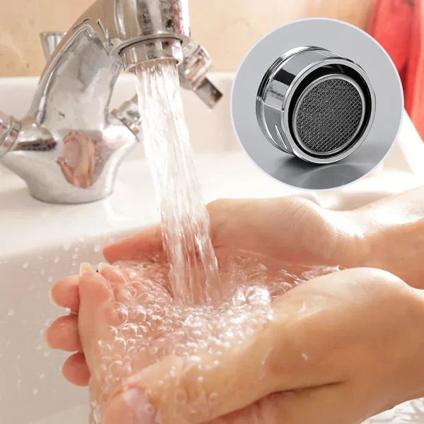 10/1Pc Faucet Aerator Replacement Water Saving Brass Thread Faucet Bubbler Nozzle Kits Faucet Adapter Parts Bathroom Accessories 4