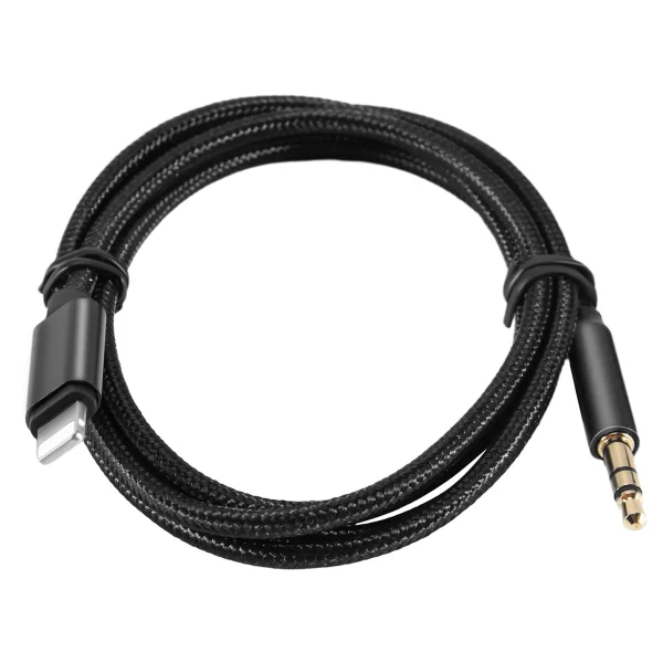 Car AUX Cable for iPhone Audio Cable Aux Cable to 3.5mm Premium Audio for iPhone 13 Pro-8 Plus Car Stereos 2