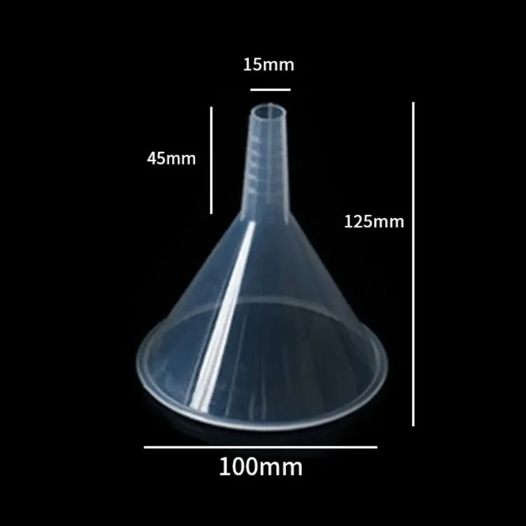 1/3Pcs Clear Plastic Funnel Set Practical Filling Tool Kitchen Funnel Filling Small Bottles - Image 4