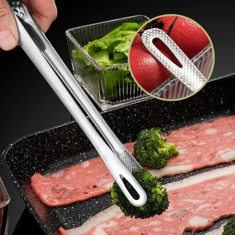 Kitchen Tongs Stainless Steel Barbecue Tongs Clip BBQ Grill Meat Tongs Cooking Tweezers for Food Utensils Kitchen Accessories - Image 3